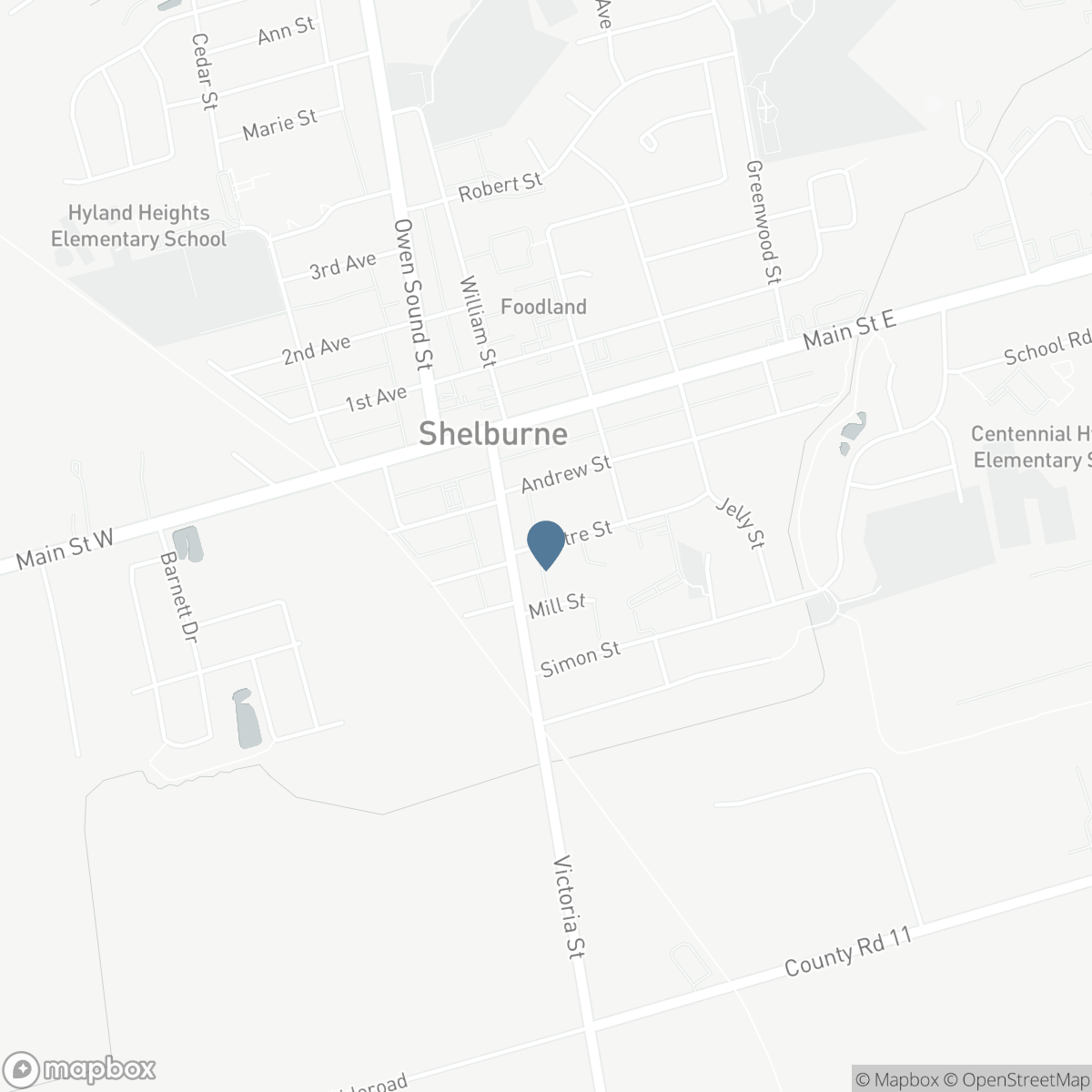 127 CENTRE STREET, Shelburne, Ontario L9V 2Y4